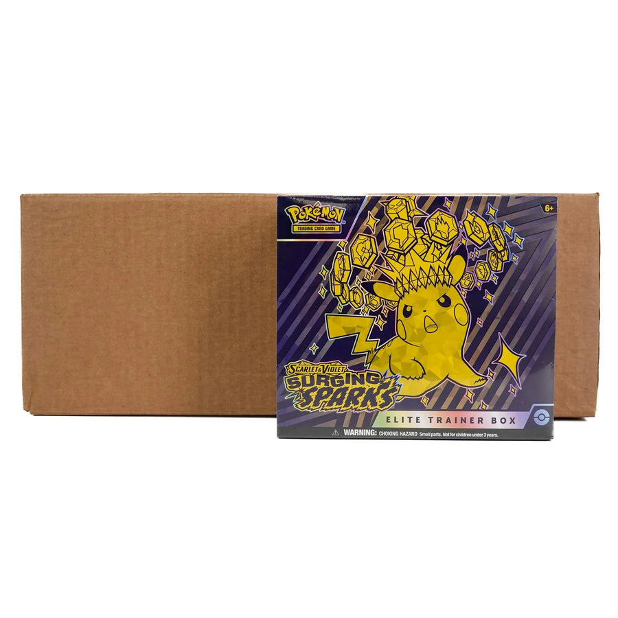 DRAFT - Pokemon Scarlet & Violet Surging Sparks Elite Trainer 10-Box Case