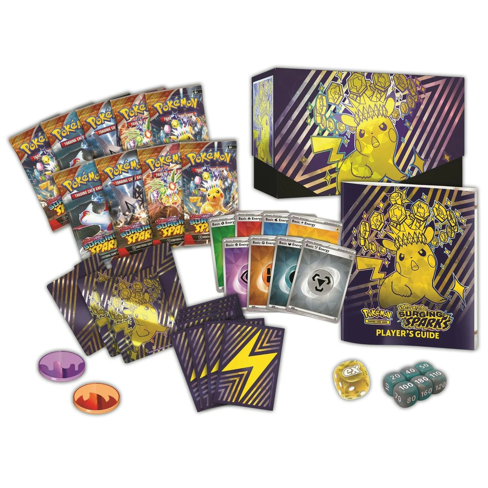 DRAFT - Pokemon Scarlet & Violet Surging Sparks Elite Trainer 10-Box Case