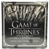 DRAFT - 2021 Rittenhouse Game of Thrones Iron Anniversary Hobby Box