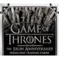 DRAFT - 2021 Rittenhouse Game of Thrones Iron Anniversary Hobby Box