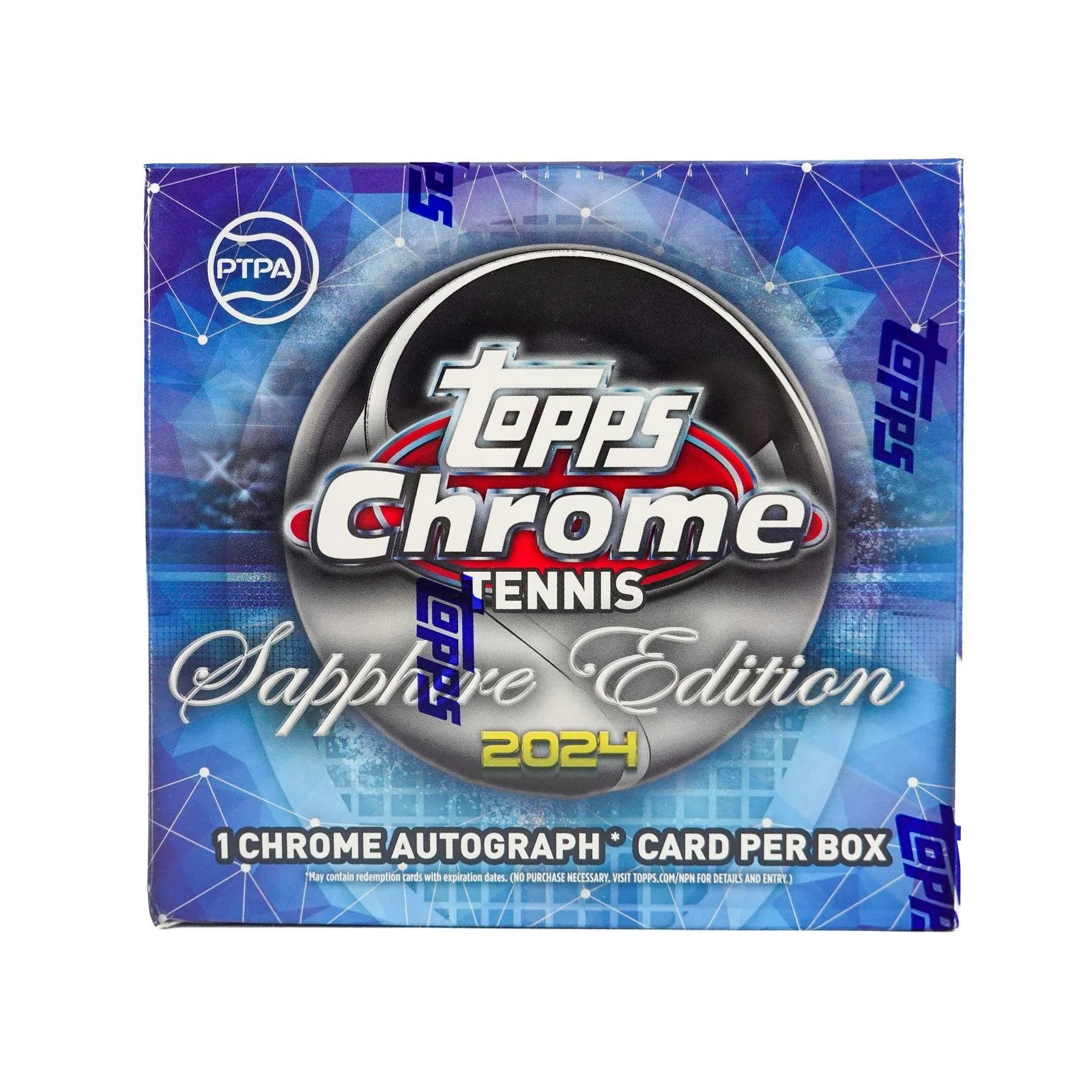 DRAFT - 2024 Topps Chrome Tennis Sapphire Edition Box