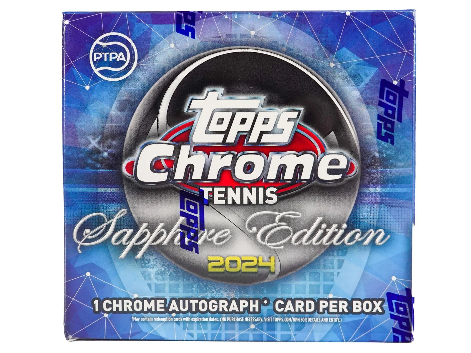 DRAFT - 2024 Topps Chrome Tennis Sapphire Edition Box