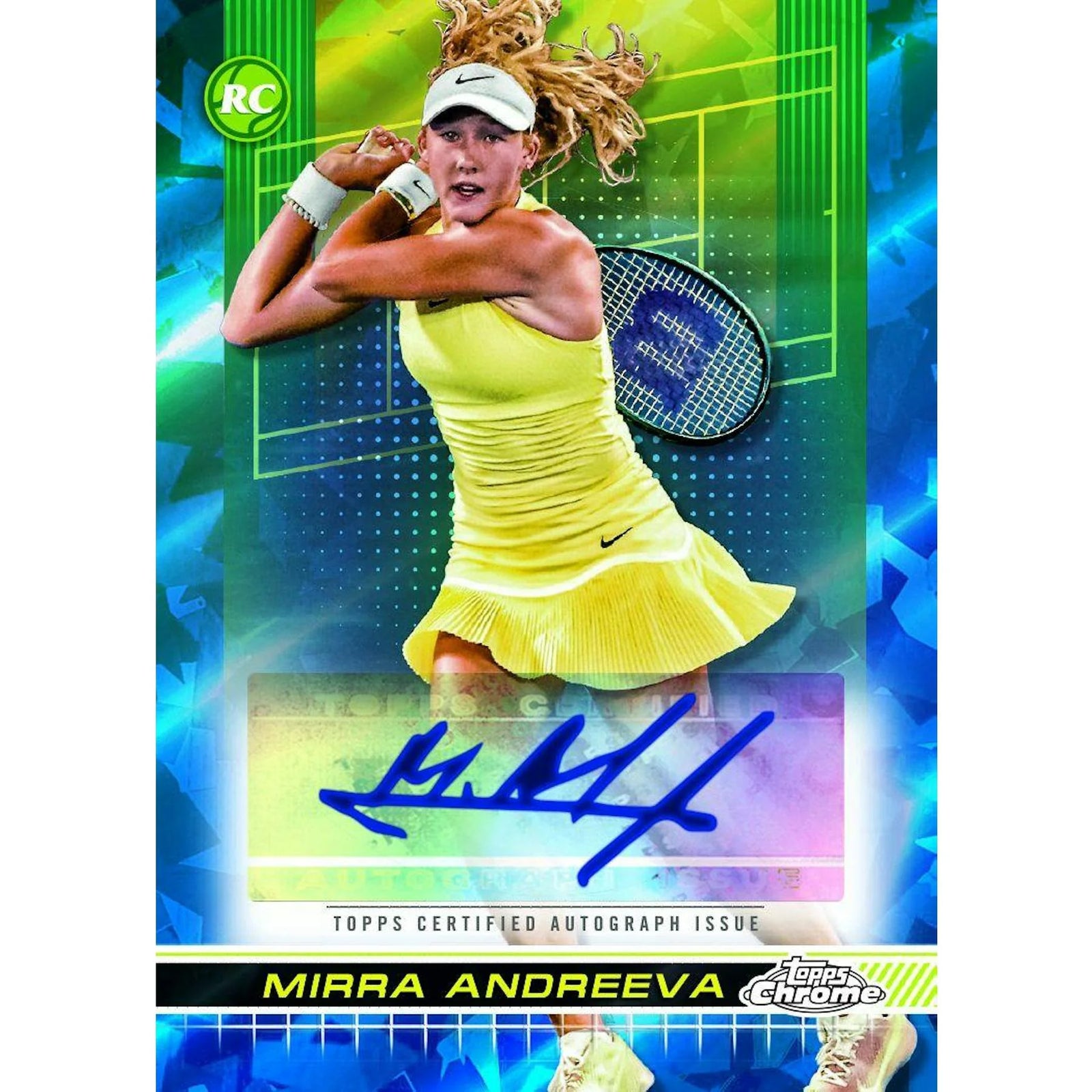 DRAFT - 2024 Topps Chrome Tennis Sapphire Edition Box