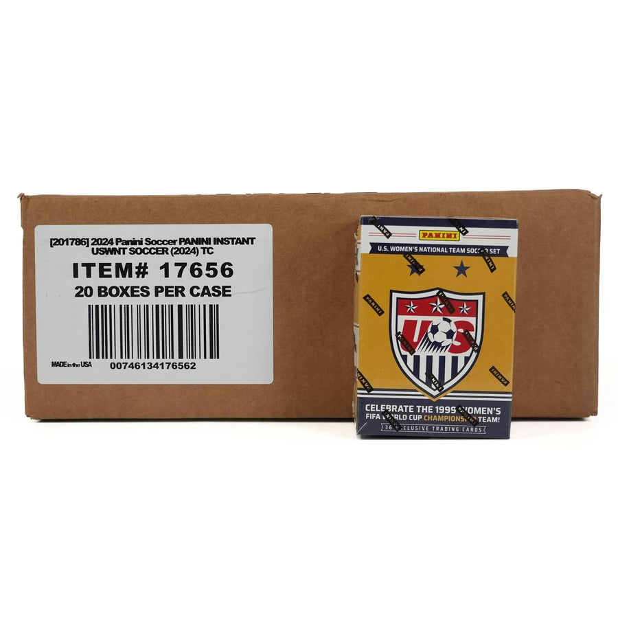 DRAFT - New 2024 Panini USWNT 1999 Women's FIFA World Cup Champions Soccer Team Set 20-Box Case