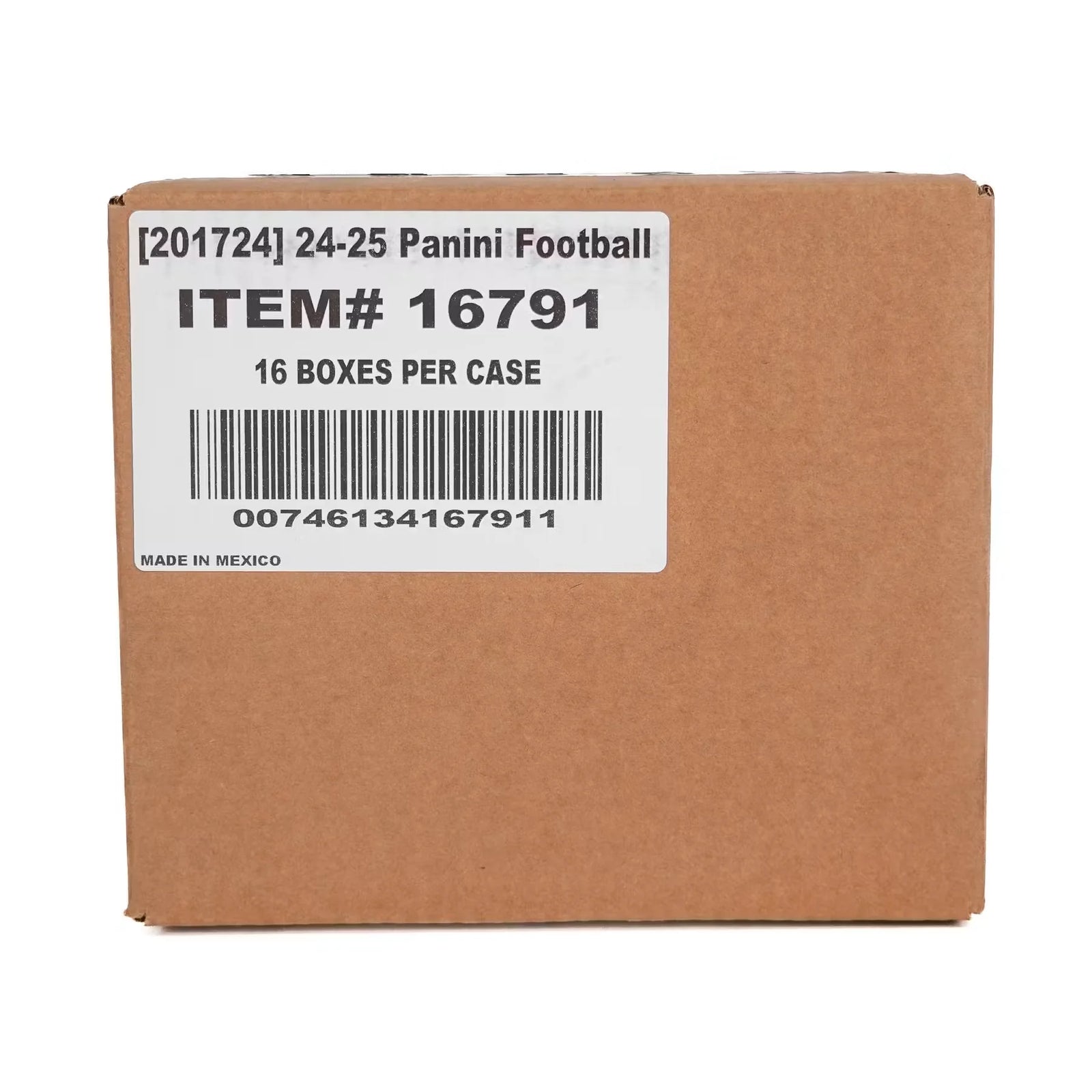 2024 Panini Origins Football Hobby 16-Box Case (Ships Sealed Only)