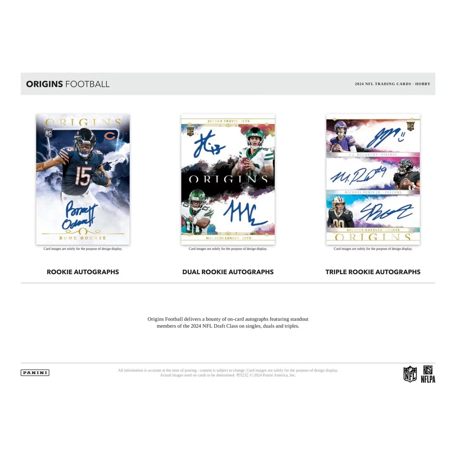 2024 Panini Origins Football Hobby 16-Box Case (Ships Sealed Only)