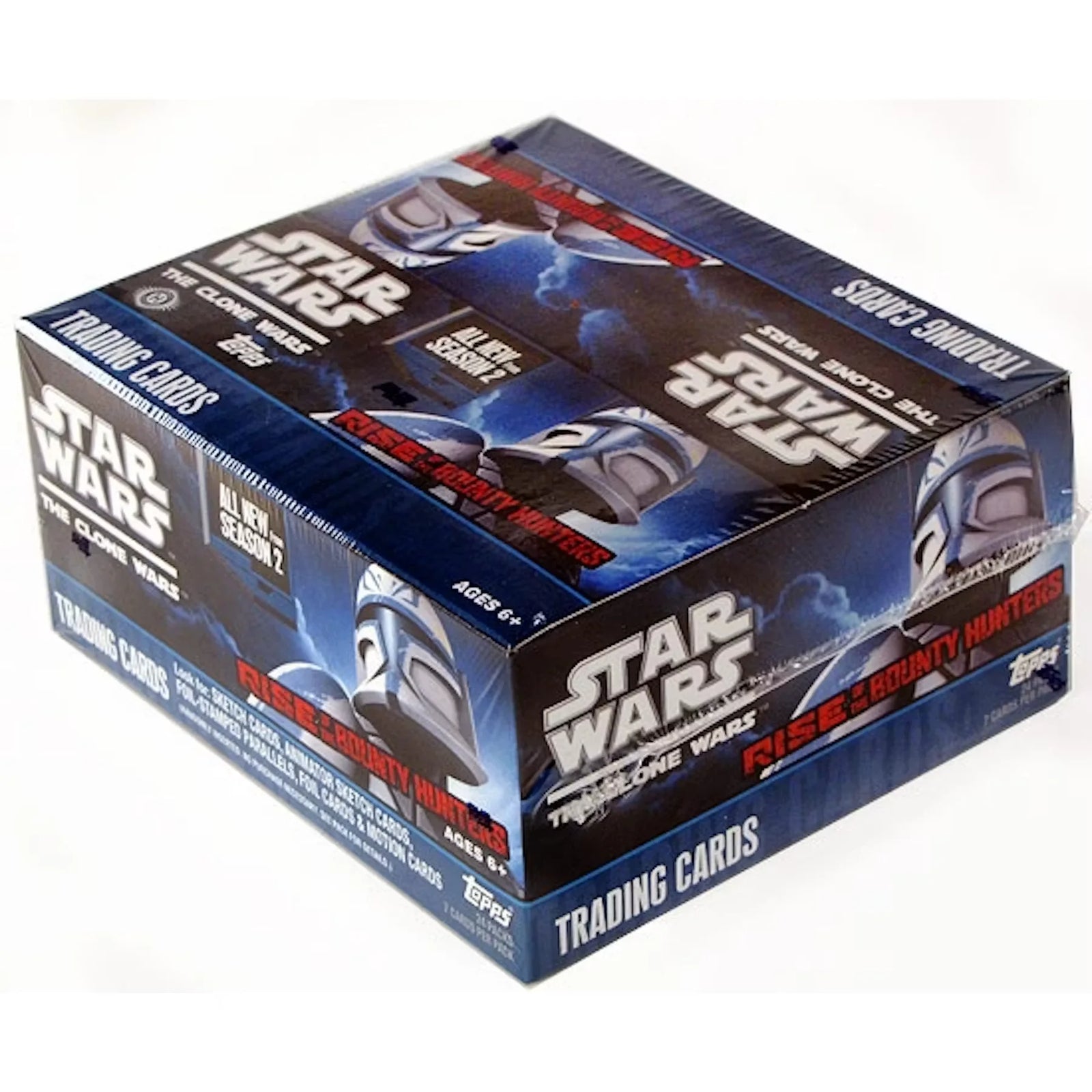 2010 Topps Star Wars The Clone Wars Rise of the Bounty Hunters Hobby Box (Ships Sealed Only)