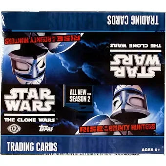 2010 Topps Star Wars The Clone Wars Rise of the Bounty Hunters Hobby Box (Ships Sealed Only)