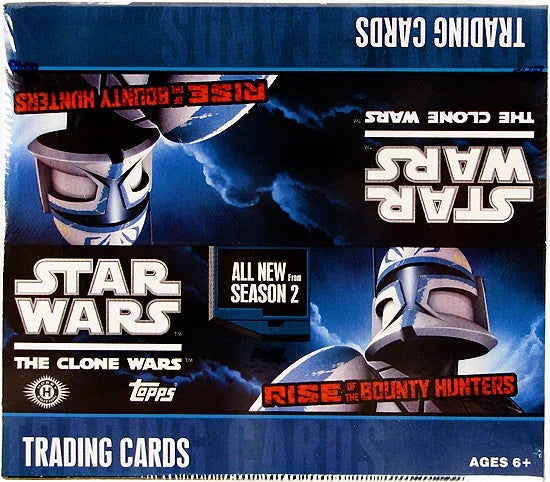 2010 Topps Star Wars The Clone Wars Rise of the Bounty Hunters Hobby Box (Ships Sealed Only)