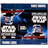 2010 Topps Star Wars The Clone Wars Rise of the Bounty Hunters Hobby Box (Ships Sealed Only)