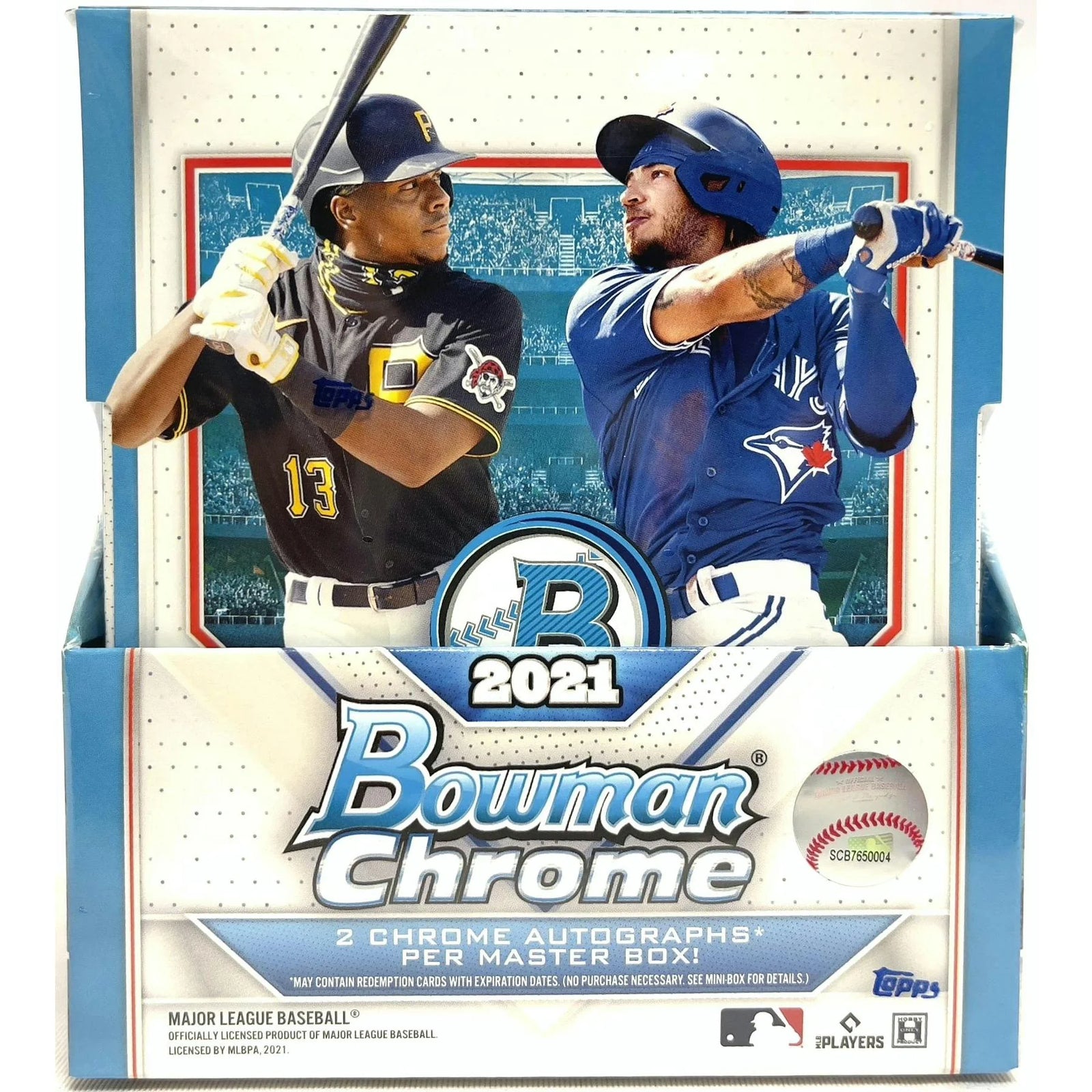 DRAFT - Just In 2021 Bowman Chrome Baseball Hobby Box
