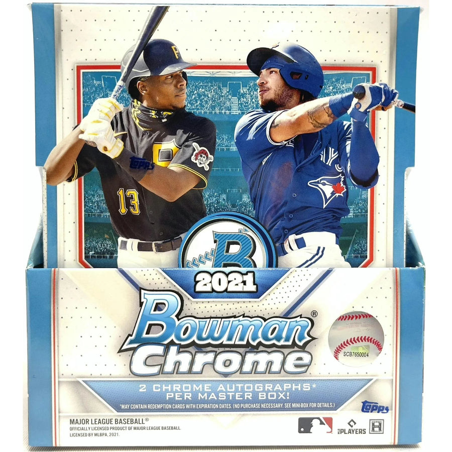 DRAFT - Just In 2021 Bowman Chrome Baseball Hobby Box