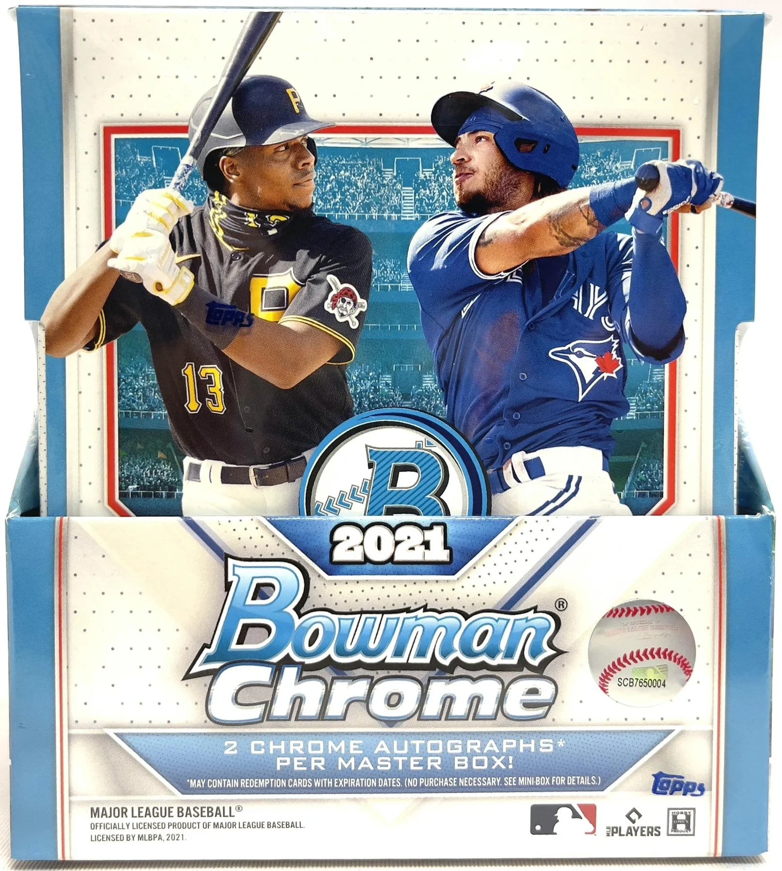 DRAFT - Just In 2021 Bowman Chrome Baseball Hobby Box