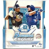 DRAFT - Just In 2021 Bowman Chrome Baseball Hobby Box