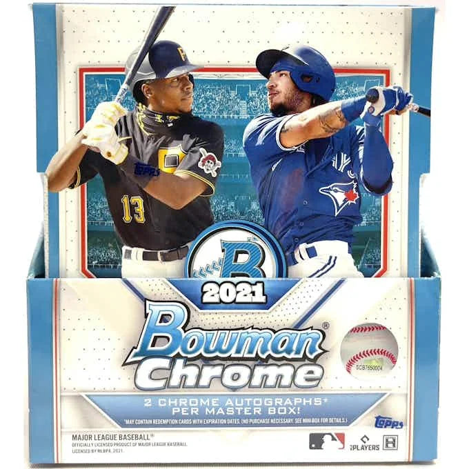 DRAFT - Just In 2021 Bowman Chrome Baseball Hobby Box