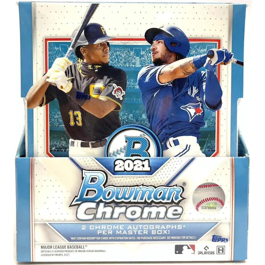 DRAFT - Just In 2021 Bowman Chrome Baseball Hobby Box