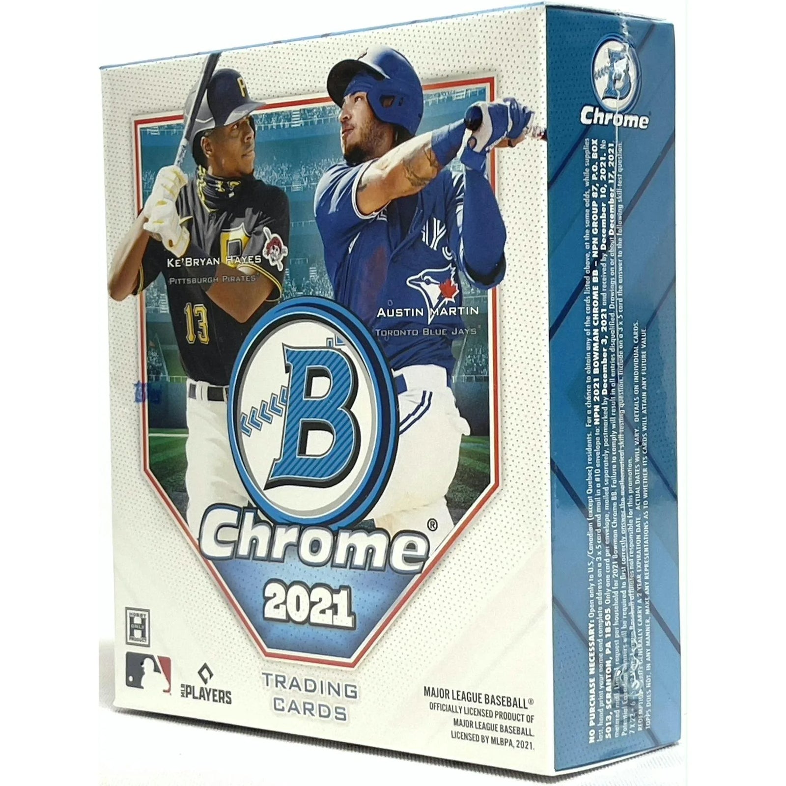 DRAFT - Just In 2021 Bowman Chrome Baseball Hobby Box
