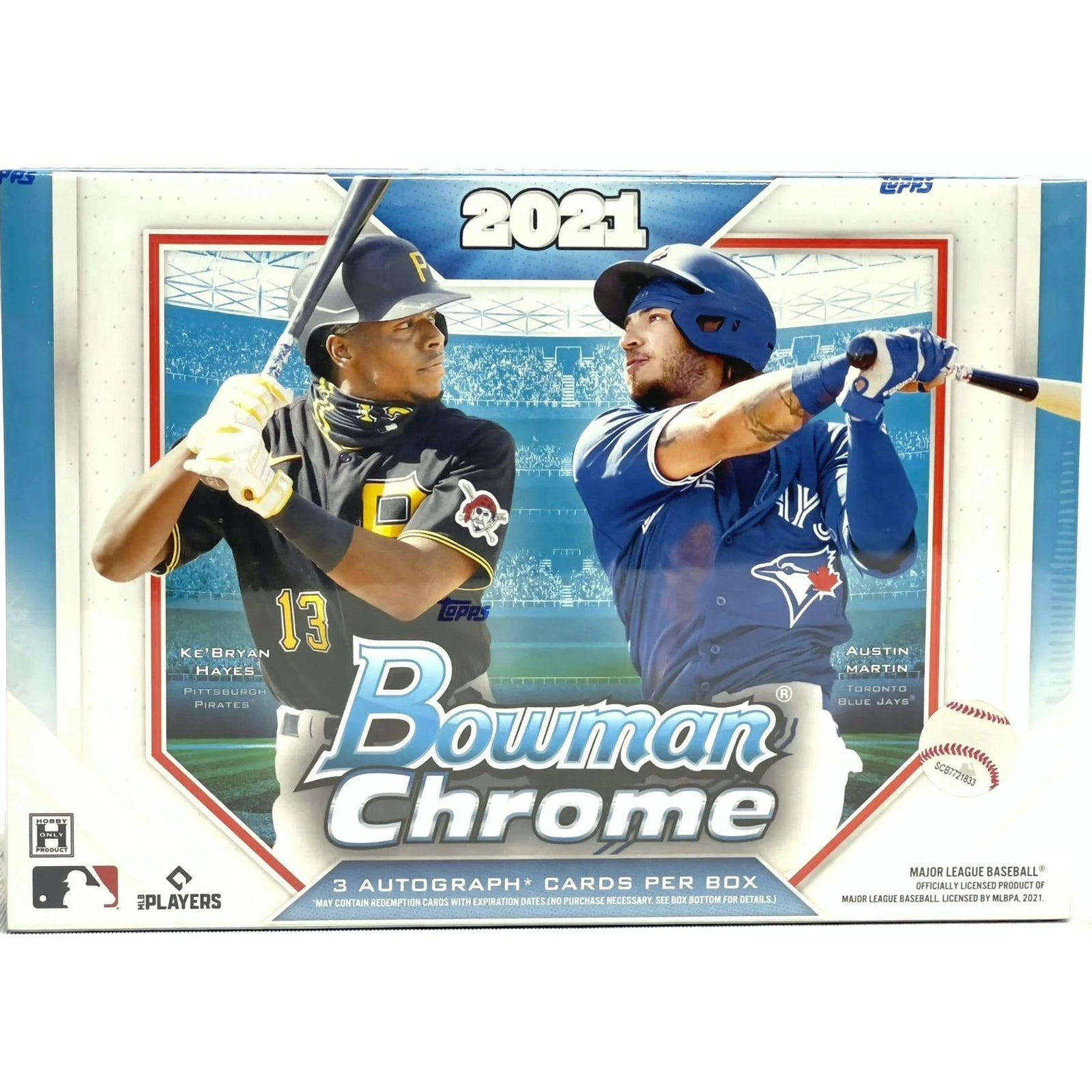 DRAFT - Just In 2021 Bowman Chrome Baseball HTA Choice Box