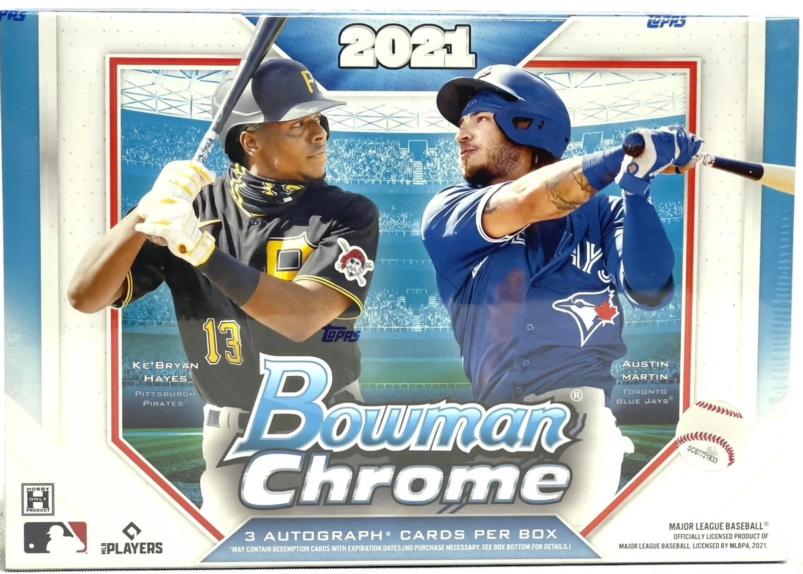 DRAFT - Just In 2021 Bowman Chrome Baseball HTA Choice Box