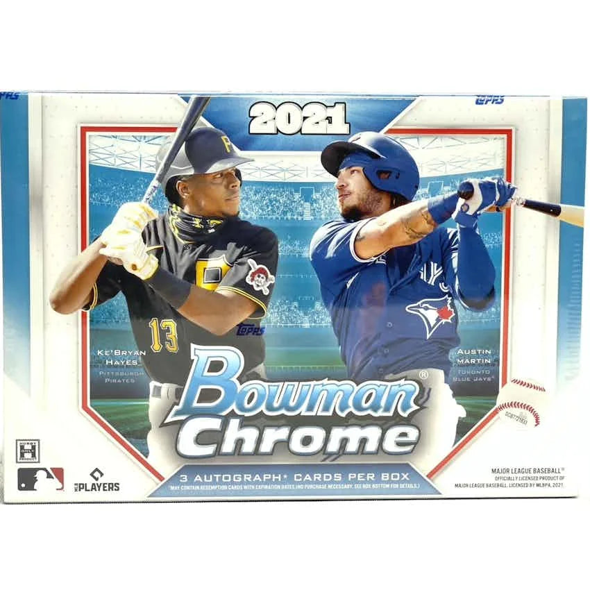 DRAFT - Just In 2021 Bowman Chrome Baseball HTA Choice Box