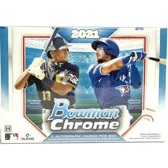 DRAFT - Just In 2021 Bowman Chrome Baseball HTA Choice Box