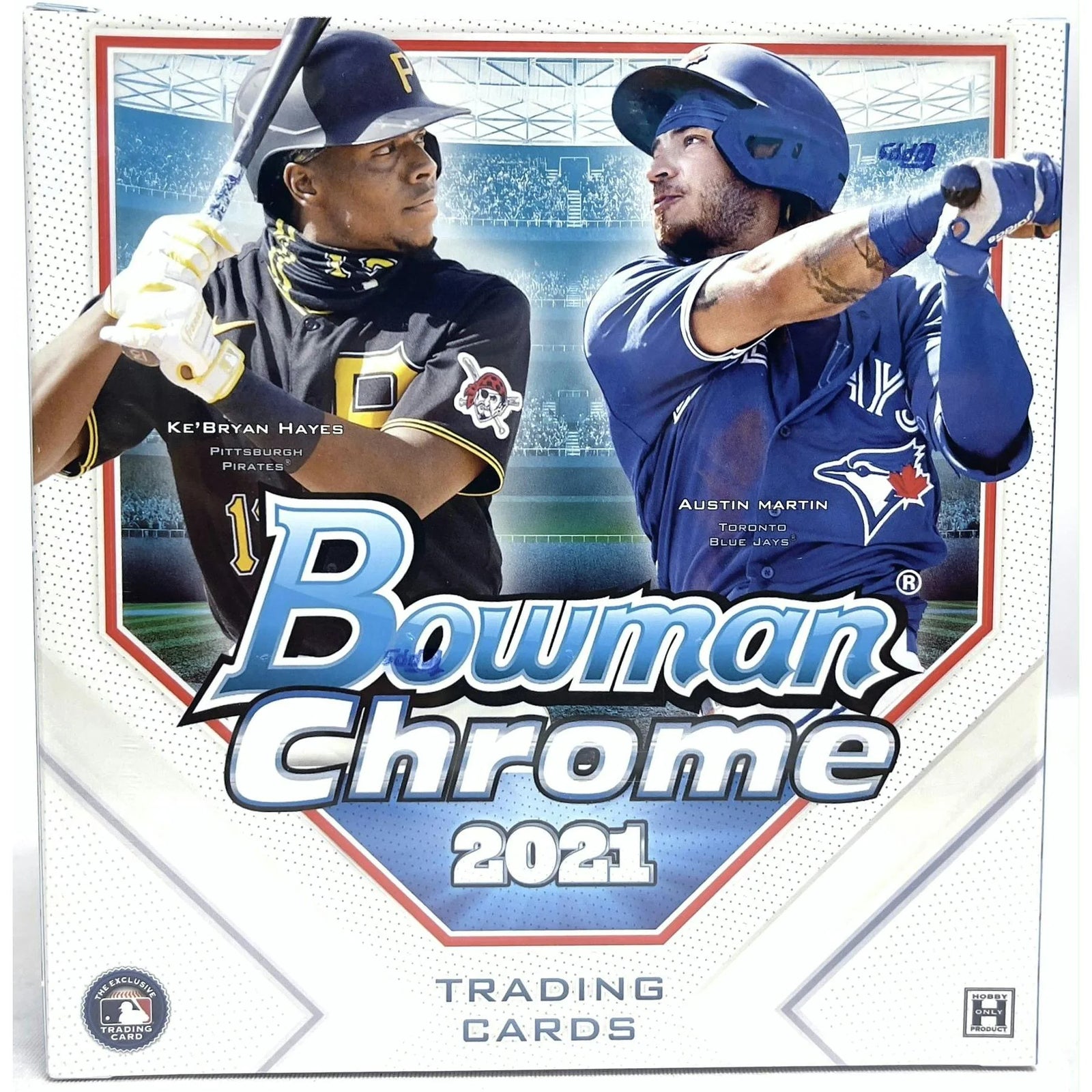 DRAFT - Just In 2021 Bowman Chrome Baseball Lite Hobby Box (Black & White Mini-Diamond Parallels!)