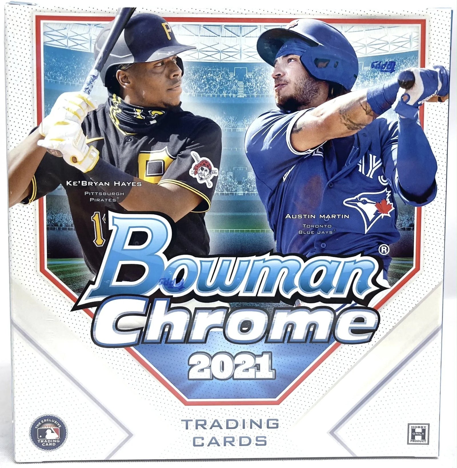 DRAFT - Just In 2021 Bowman Chrome Baseball Lite Hobby Box (Black & White Mini-Diamond Parallels!)