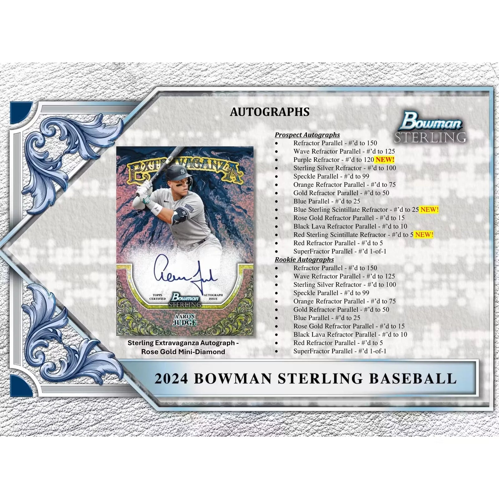 2024 Bowman Sterling Baseball Hobby Box