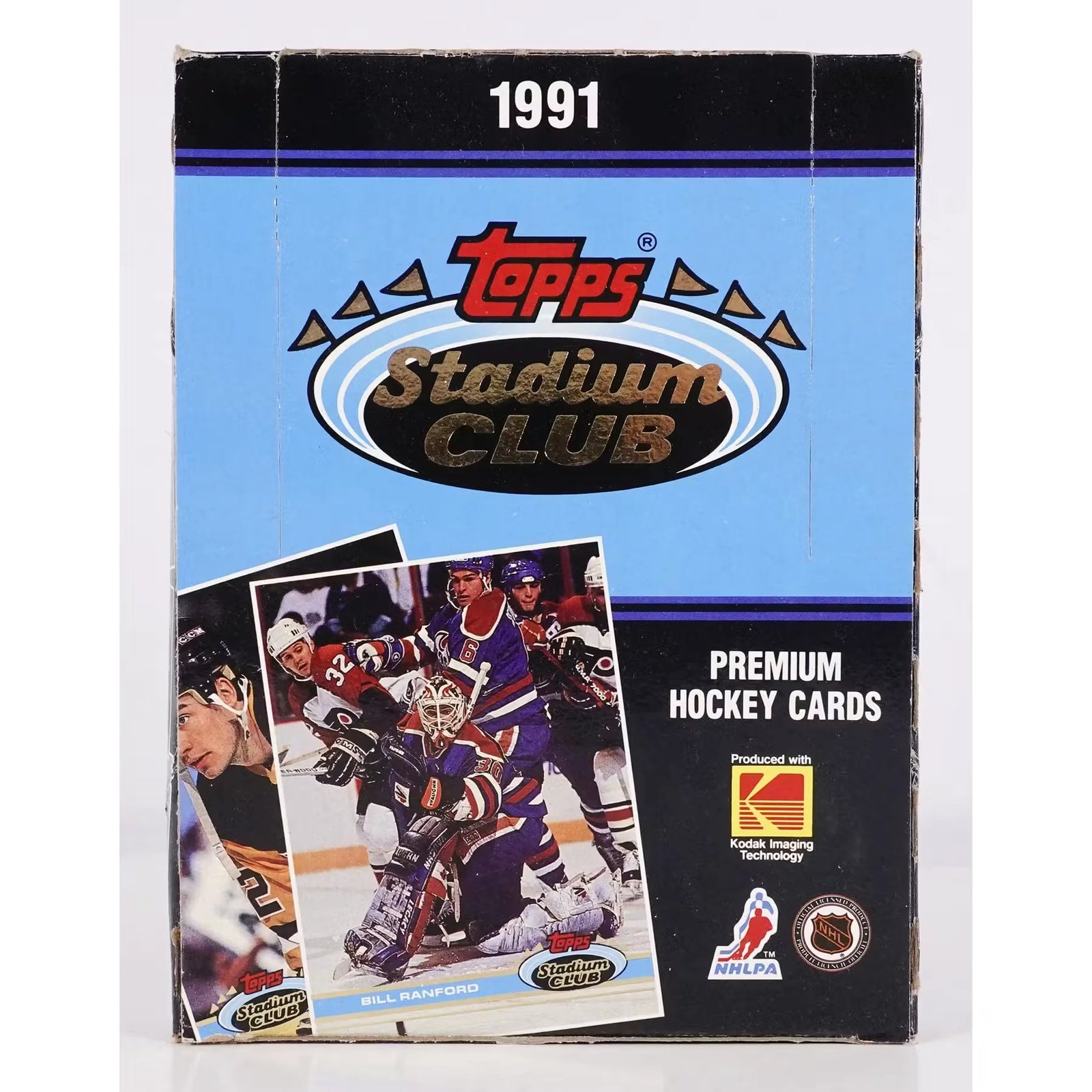 1991-92 Topps Stadium Club Hockey Hobby Box (Ships Sealed Only)
