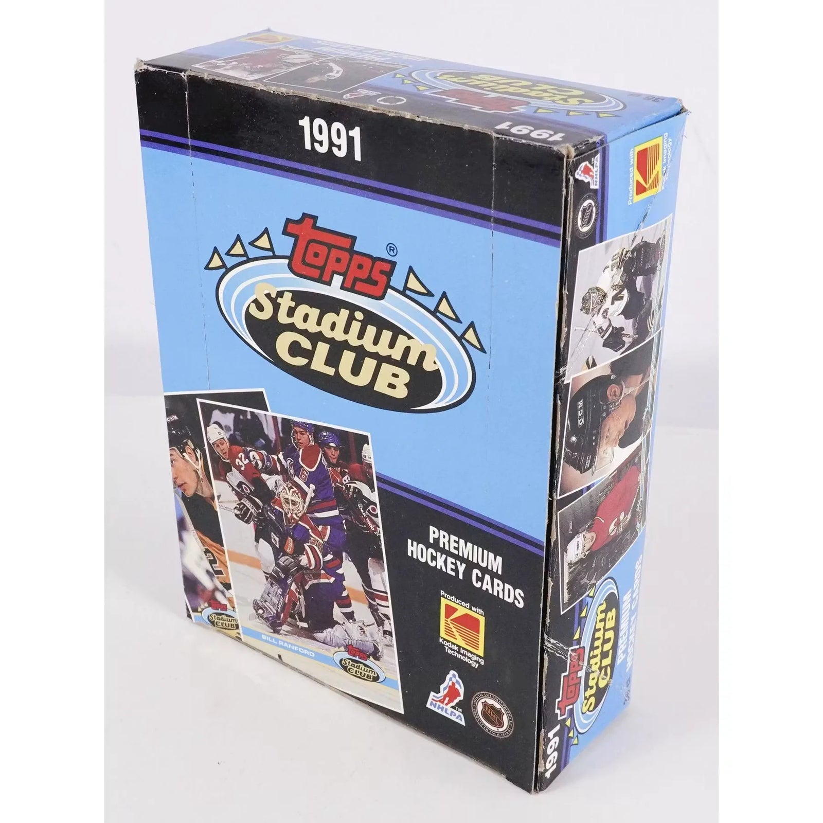1991-92 Topps Stadium Club Hockey Hobby Box (Ships Sealed Only)