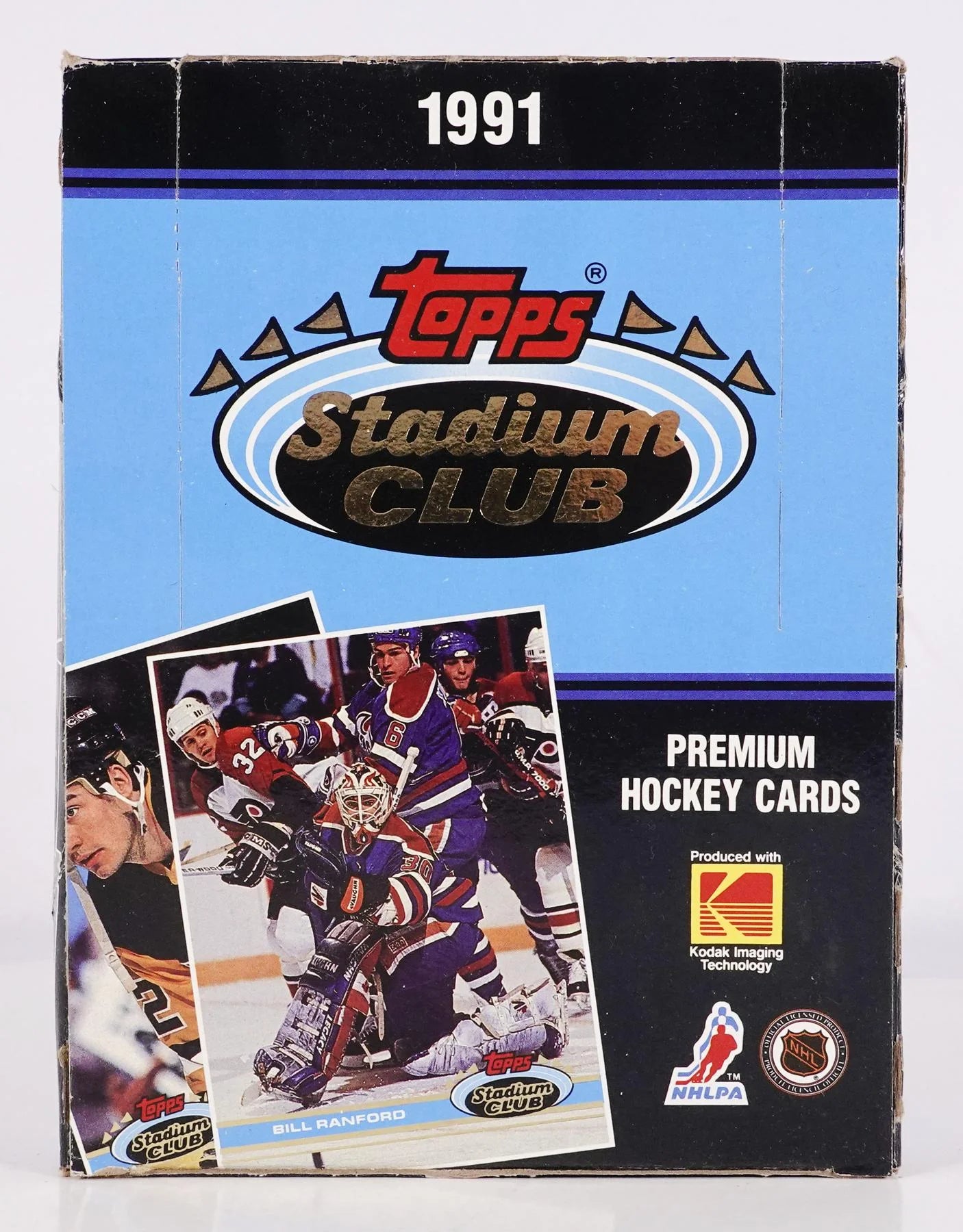 1991-92 Topps Stadium Club Hockey Hobby Box (Ships Sealed Only)