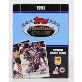 1991-92 Topps Stadium Club Hockey Hobby Box (Ships Sealed Only)