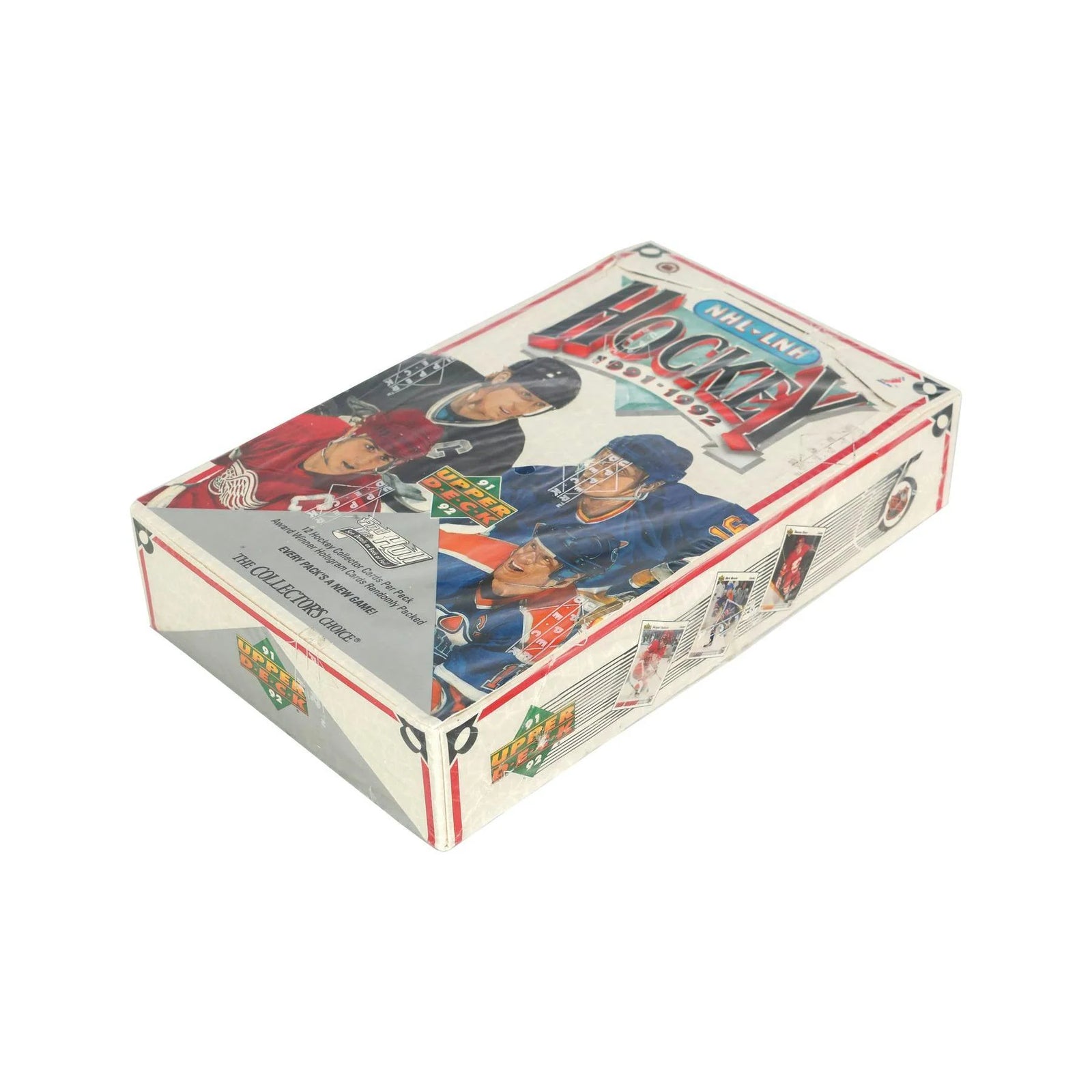1991-92 Upper Deck English Low Series Hockey Wax Box | 36 Packs (Ships Sealed Only)