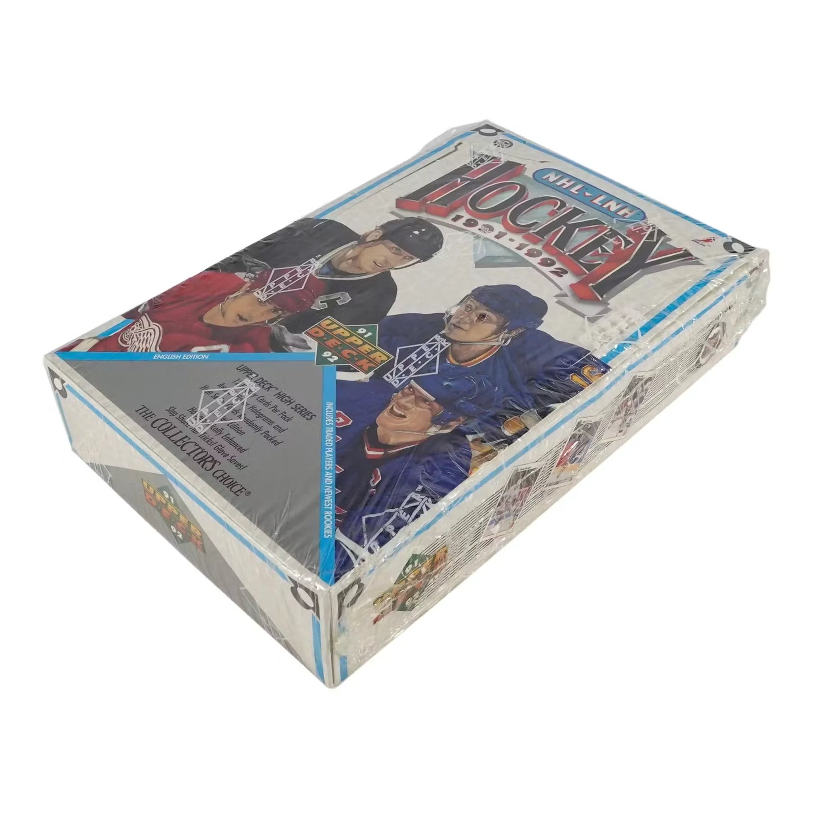 1991-92 Upper Deck English High Series Hockey Wax Box | 36 Packs (Ships Sealed Only)
