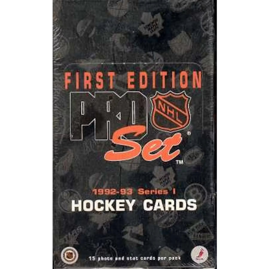 DRAFT - 1992-93 Pro Set Series 1 Hockey Hobby Box