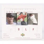 DRAFT - Just In 2001 Upper Deck Golf Retail Box - Tiger Woods Rookie!