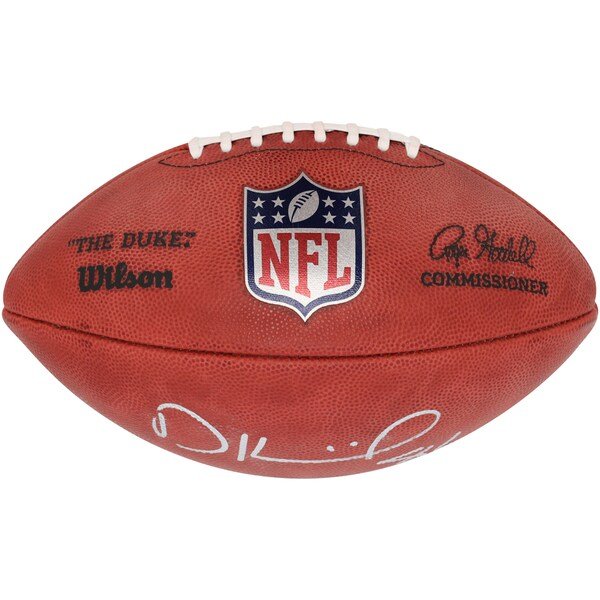 Dalton Kincaid Buffalo Bills Autographed Fanatics Authentic Duke Full Color Football - The Ballers Bank