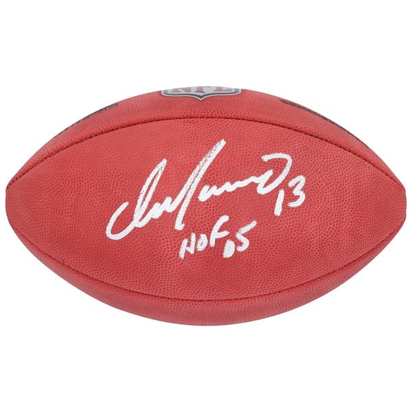 Dan Marino Miami Dolphins Autographed Fanatics Authentic Duke Full Color Football with "HOF 05" Inscription - The Ballers Bank