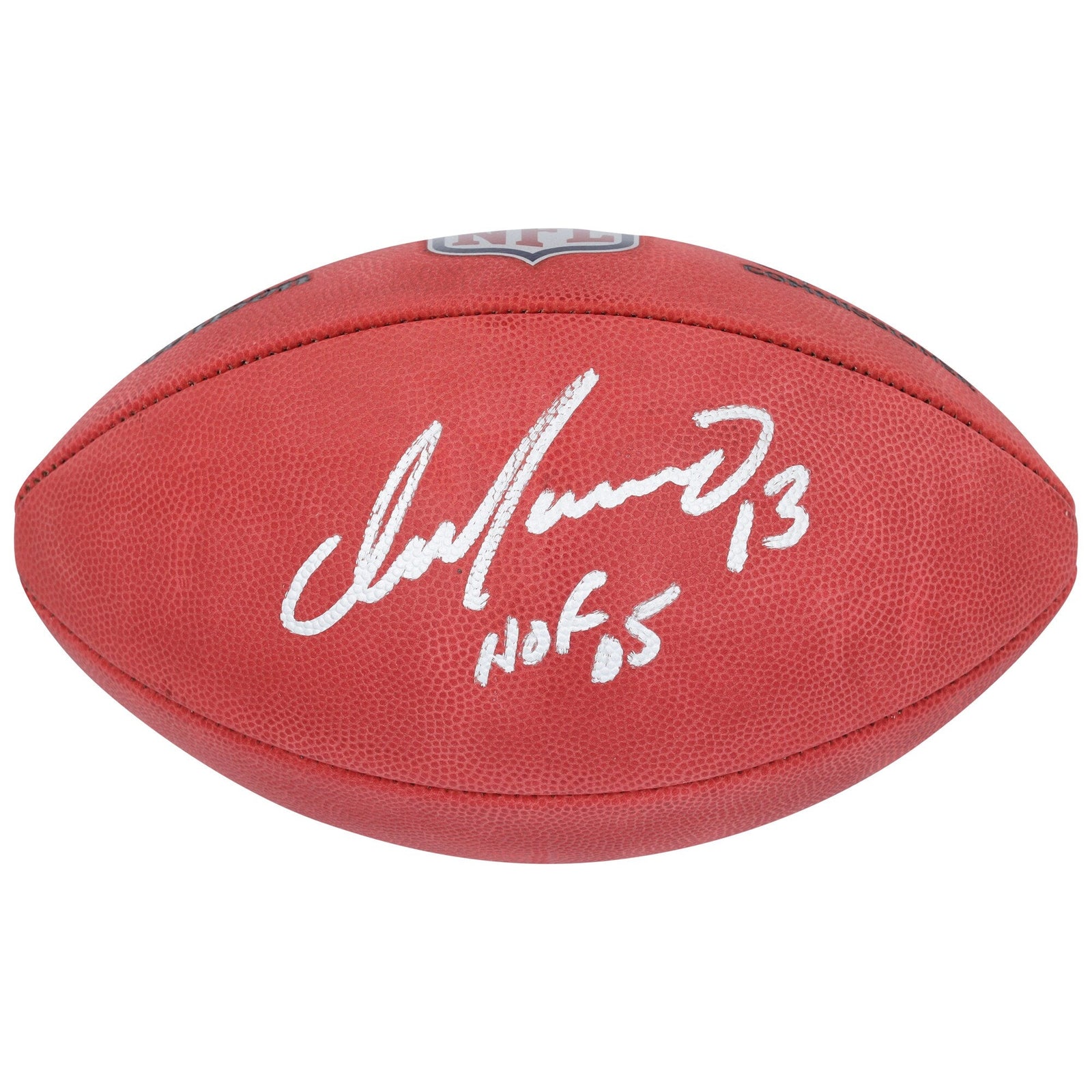 Dan Marino Miami Dolphins Autographed Fanatics Authentic Duke Full Color Football with "HOF 05" Inscription - The Ballers Bank