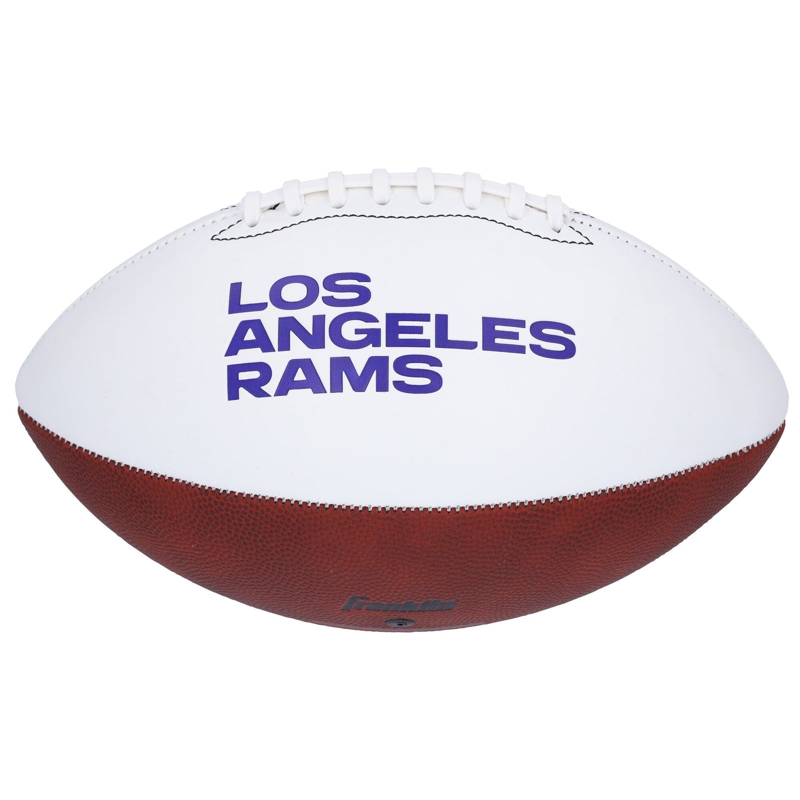 Davante Adams Los Angeles Rams Autographed Fanatics Authentic Franklin White Panel Football - The Ballers Bank