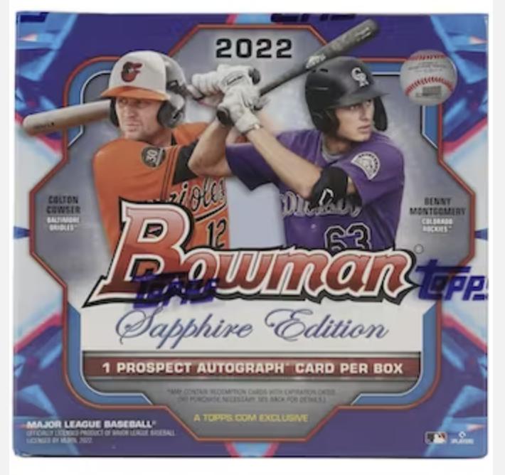 2022 Topps Bowman Baseball Sapphire Trading Cards