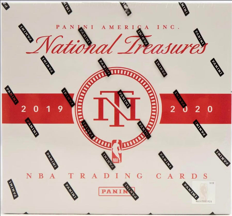 2019-20 Panini National Treasures Basketball Hobby Trading Cards