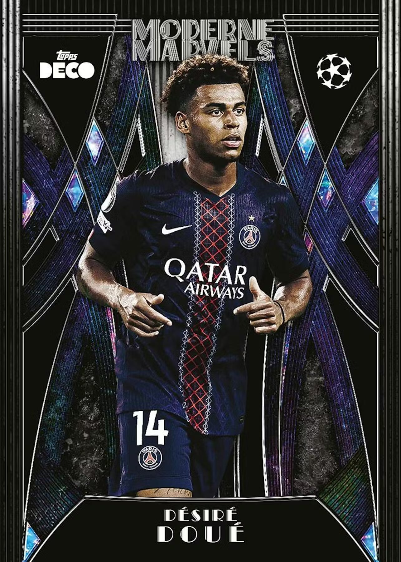 2025-26 Topps Deco UEFA Club Competitions Soccer Hobby Trading Cards LV