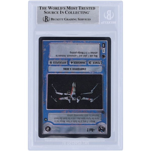 Denis Lawson Star Wars Autographed Fanatics Authentic 1999 CCG Reflections 81 BGS Authenticated Card - The Ballers Bank
