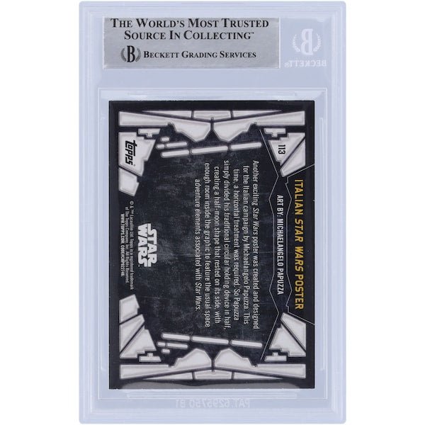 Denis Lawson Star Wars Autographed Topps 2017 Topps 113 BAS Authenticated Card - The Ballers Bank