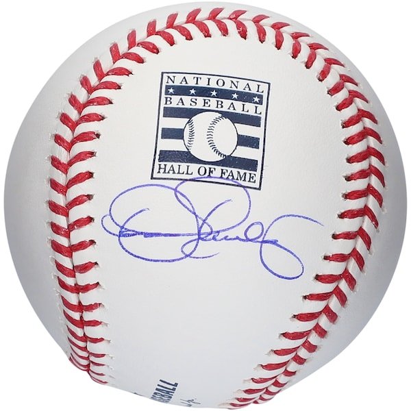 Dennis Eckersley Athletics Fanatics Authentic Autographed Hall of Fame Logo Baseball - The Ballers Bank