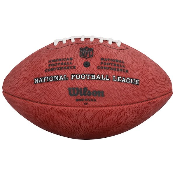 Derrick Brooks Tampa Bay Buccaneers Autographed Fanatics Authentic Wilson Duke Full Color Football with "HOF 14" Inscription - The Ballers Bank