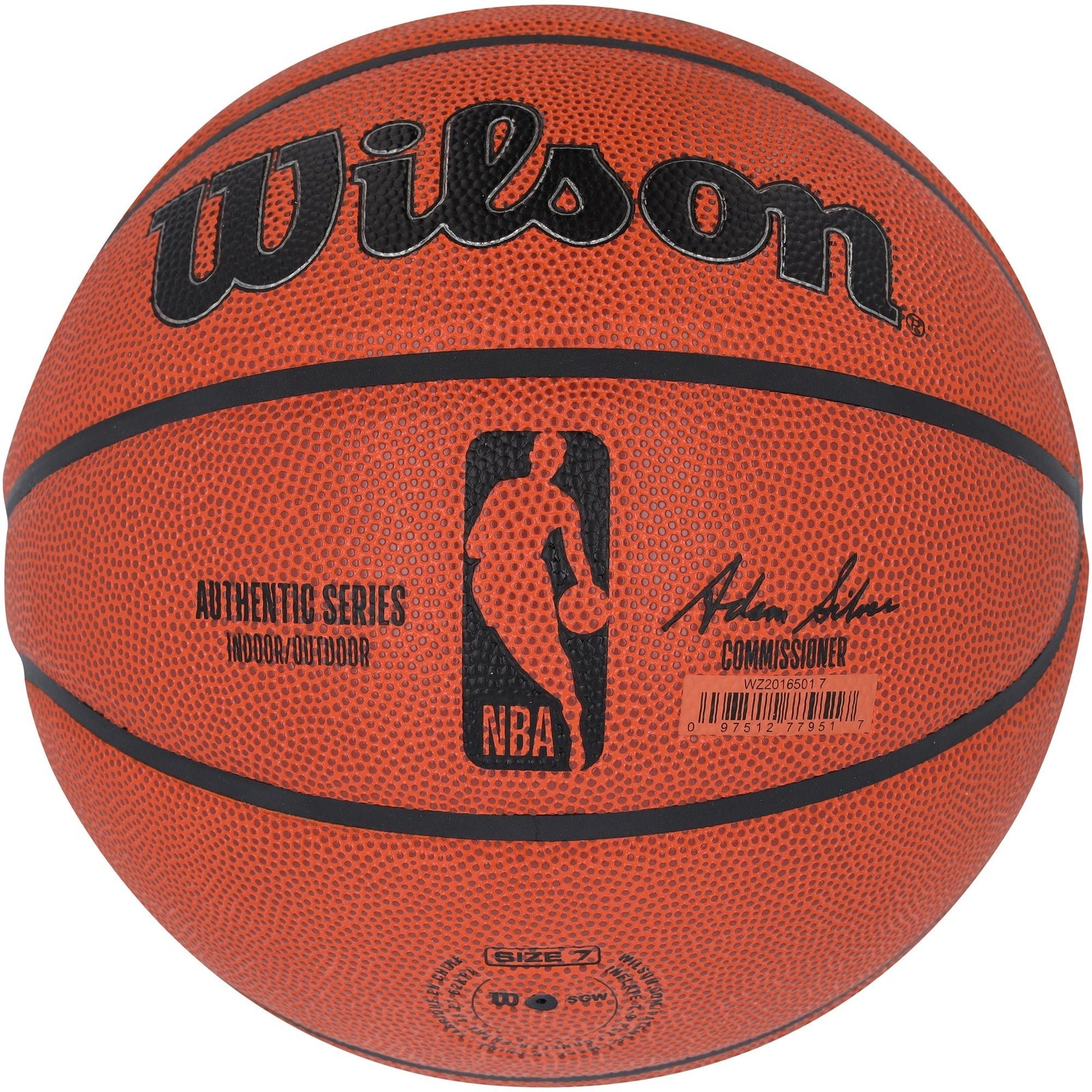 Derrick Rose Chicago Bulls Autographed Fanatics Authentic Wilson Authentic Series Indoor/Outdoor Basketball - The Ballers Bank
