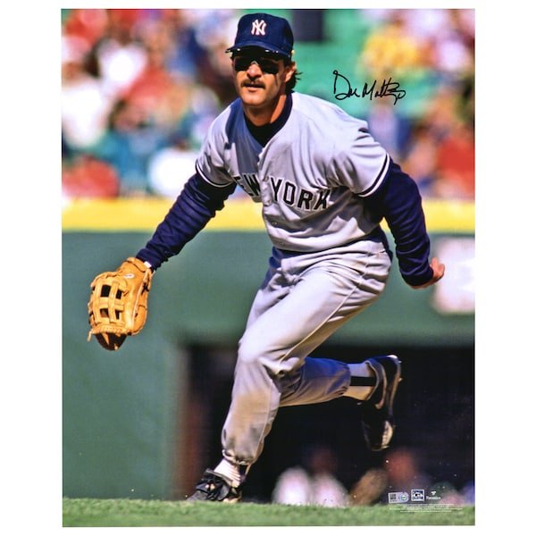 Don Mattingly New York Yankees Fanatics Authentic Autographed 16" x 20" Fielding Photograph - The Ballers Bank