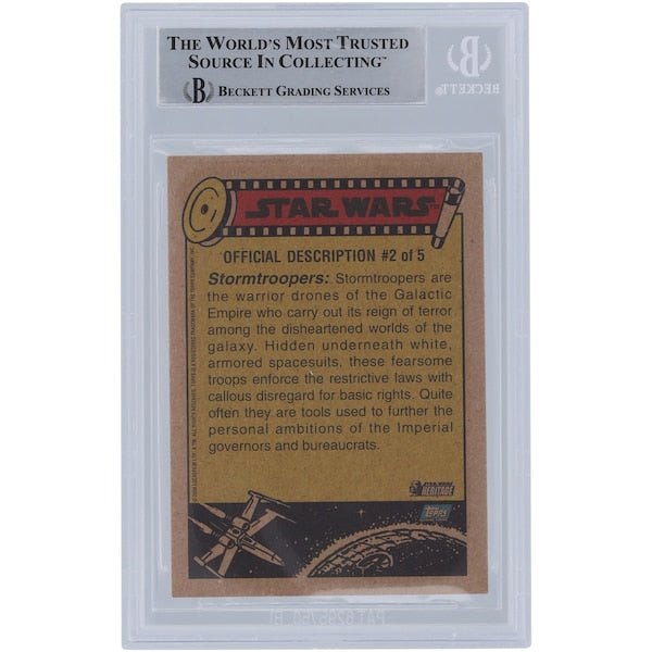 Donna Tracy Star Wars Autographed 2004 Topps Heritage 19 BGS Authenticated Card - The Ballers Bank